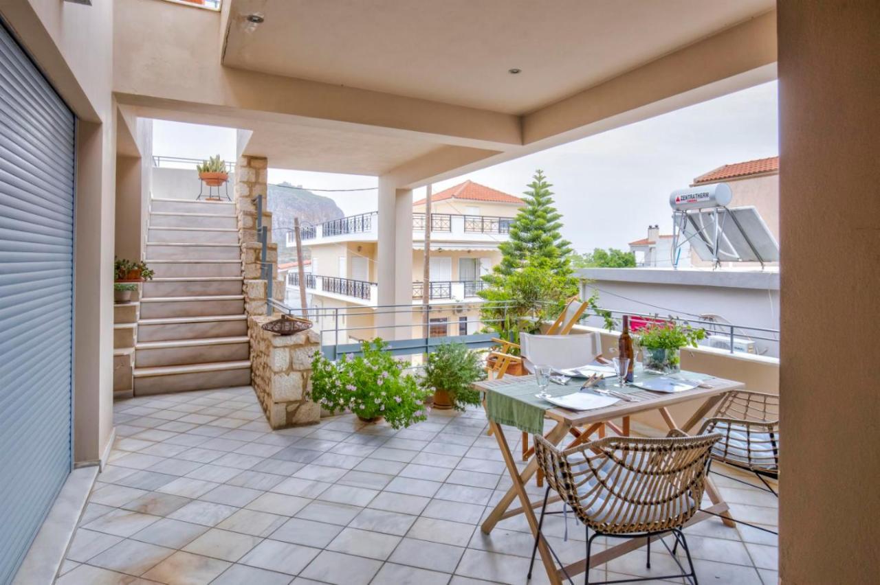 Monemvasia Modern Flat With Partial View エクステリア 写真
